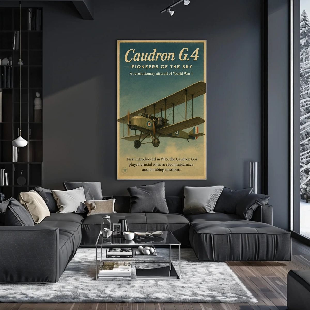 Caudron G.4 Pioneers of the Sky Poster