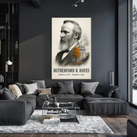 Rutherford B. Hayes 19th President of the United States Reflections Poster