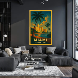 Miami, Florida Poster