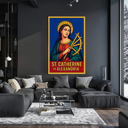 St. Catherine of Alexandria Poster