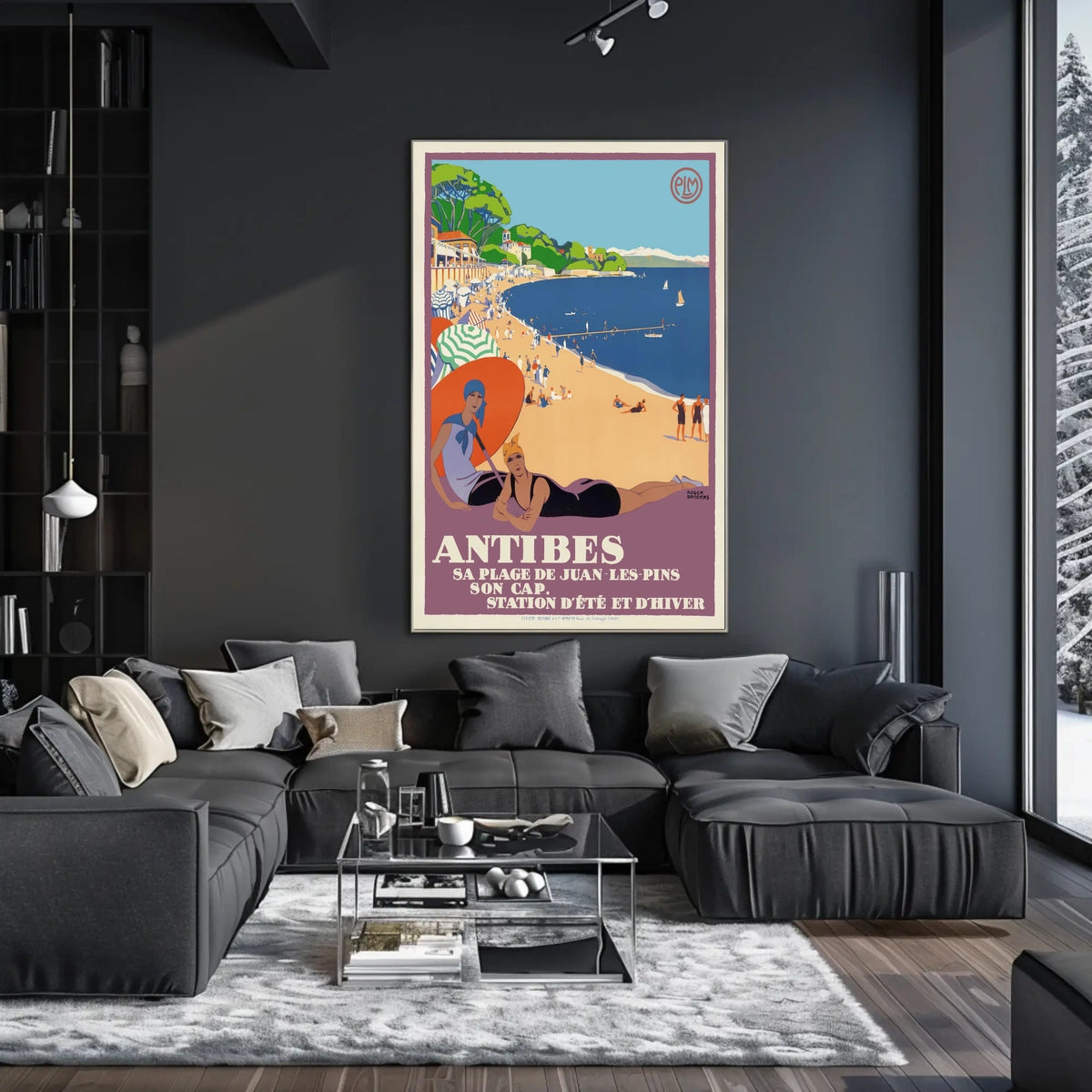 Antibes A Timeless Destination Poster