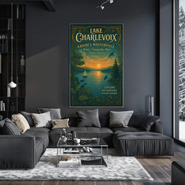 Lake Charlevoix NatureS Masterpiece Poster