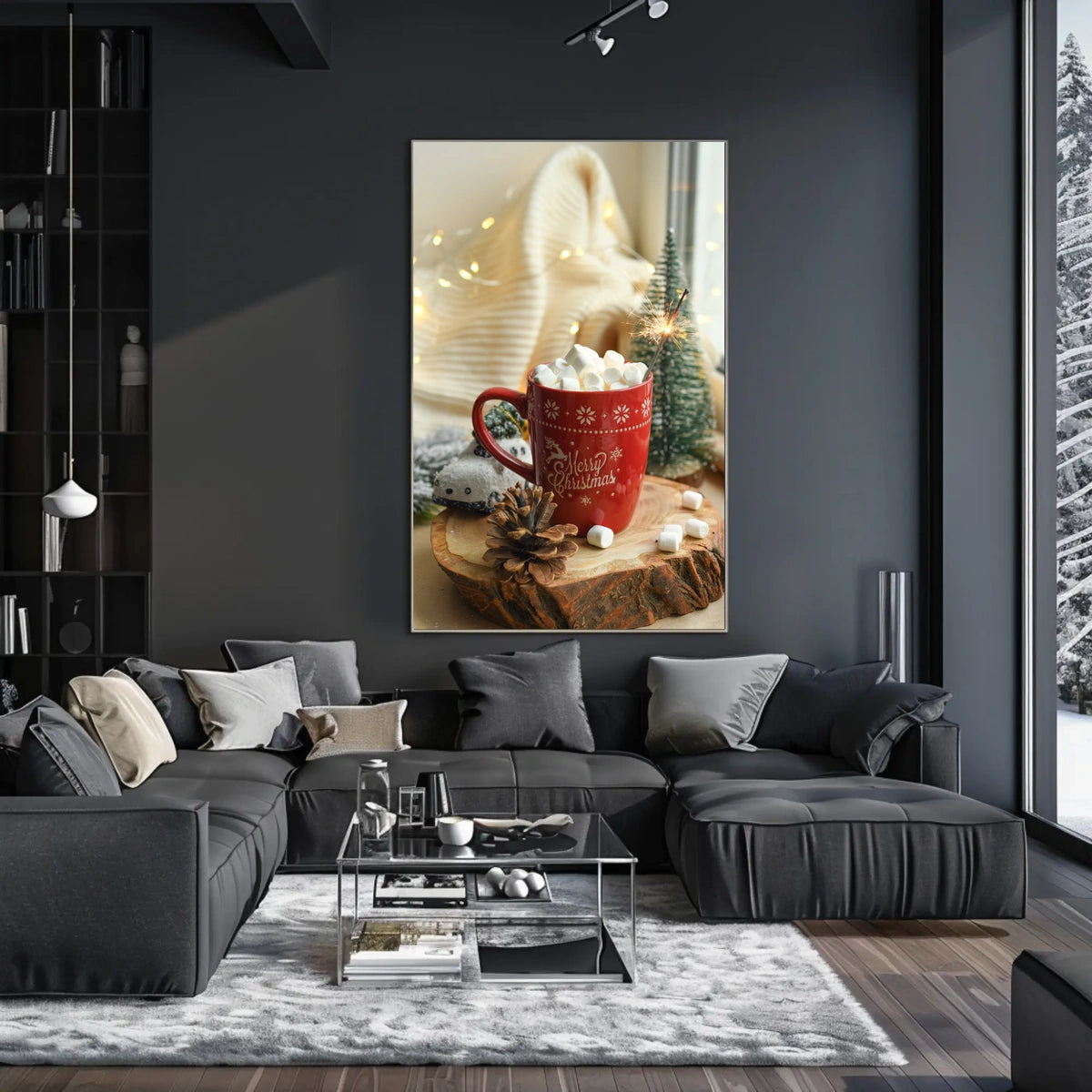 Cozy Christmas Cheer Poster