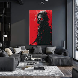 Dark Reaper Modern Gothic Art Poster Print PosterGoat