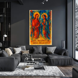 Sts. Perpetua And Felicity Poster