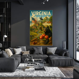 Discover Virginia Poster