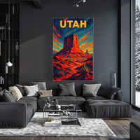 Utah Landscape Poster