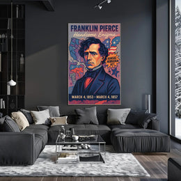 Franklin Pierce 14th President Poster PosterGoat