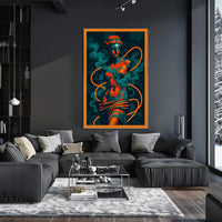 Stylized Venus de Milo Modern Art Abstract Poster
