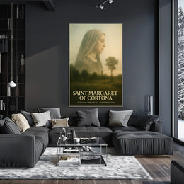 Saint Margaret Of Cortona Poster