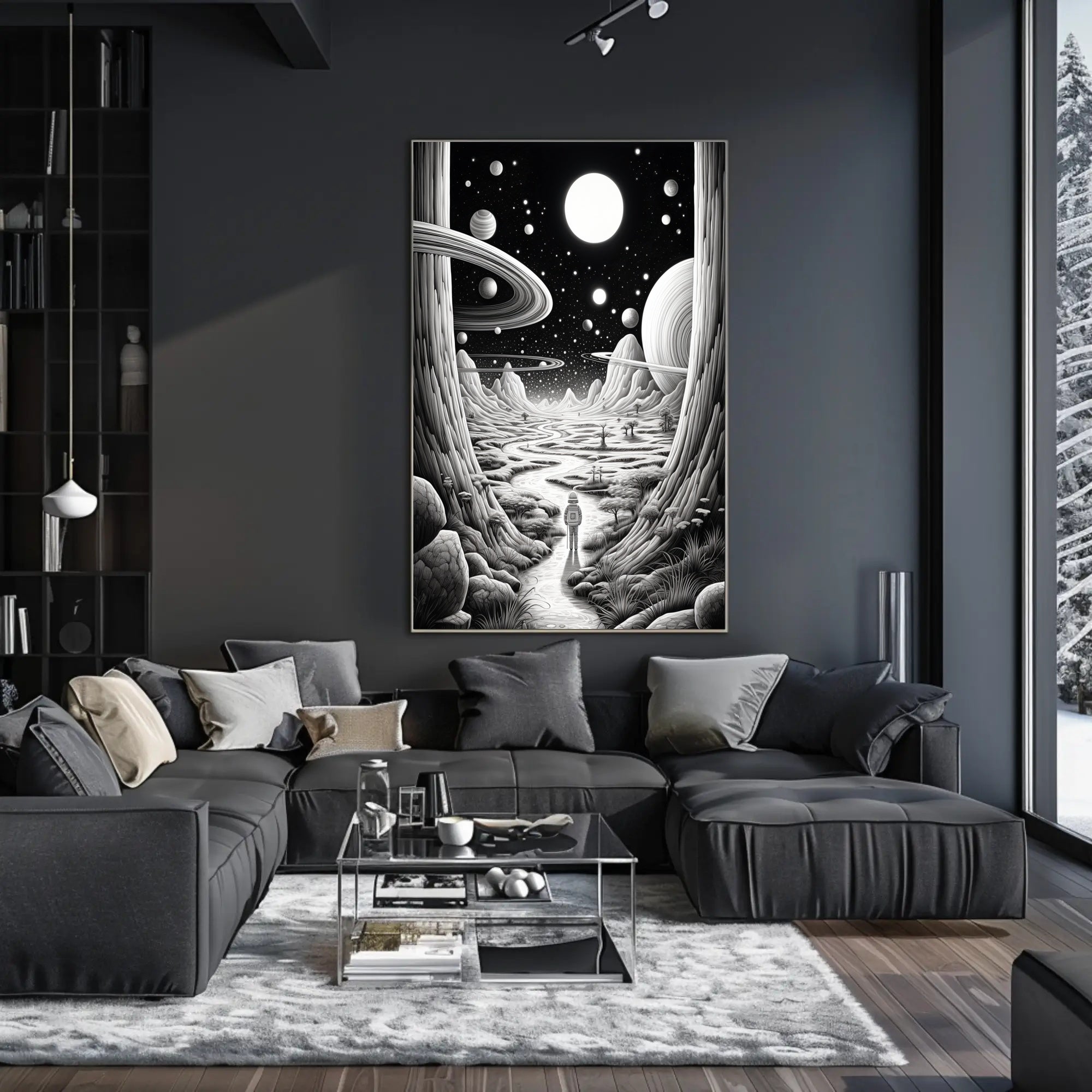 Cosmic Wanderer Poster PosterGoat