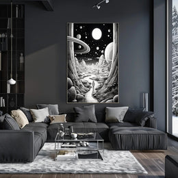 Cosmic Wanderer Poster PosterGoat