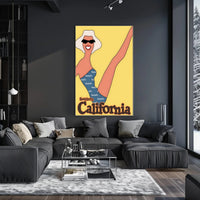 Playful Summer Vibes Pop Culture Poster