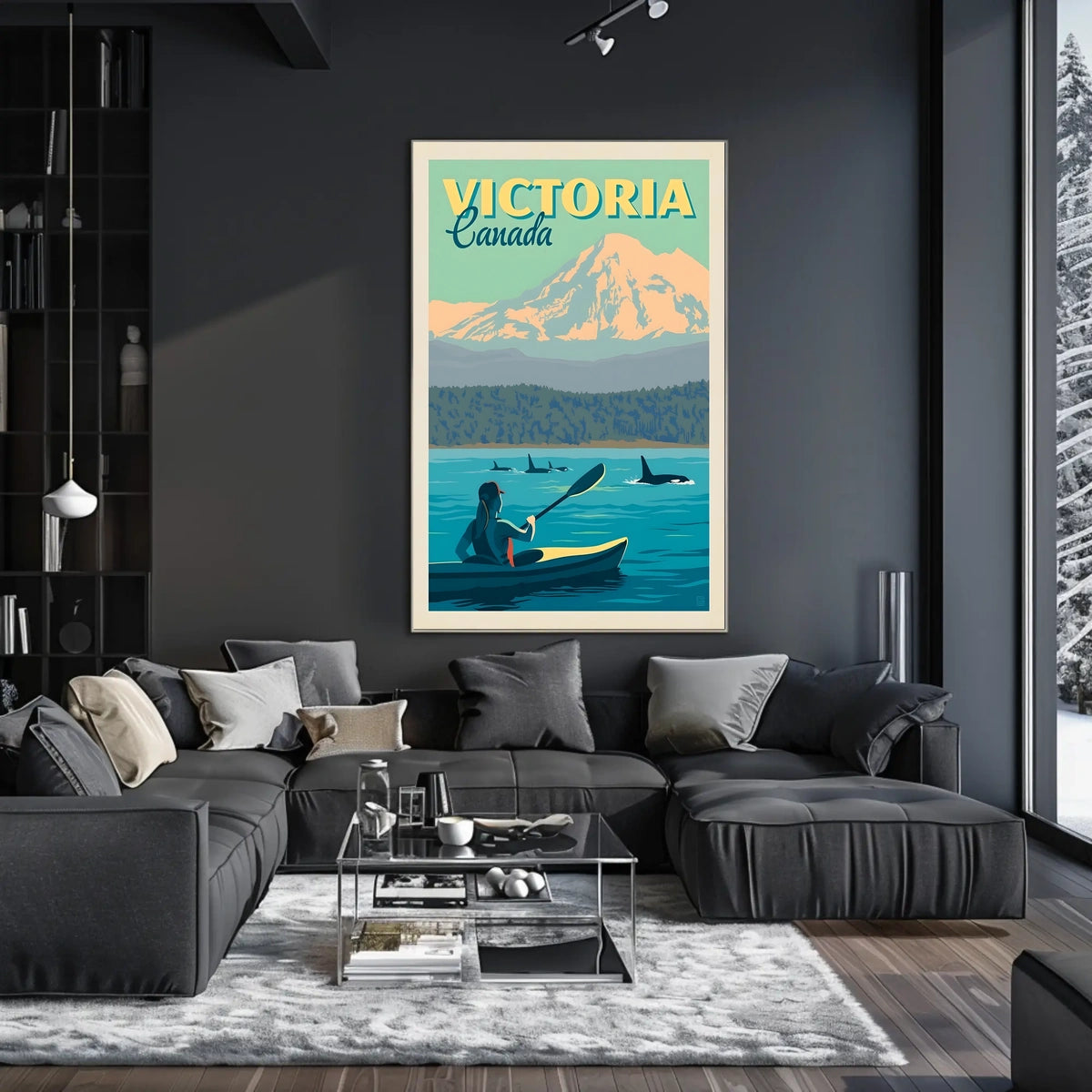 Victoria, Canada Scenic Adventure Poster