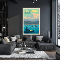 Victoria, Canada Scenic Adventure Poster