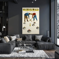 Grindelwald Curling Poster