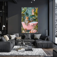 Leopard Luxury Poster Elegant Animal Wall Art