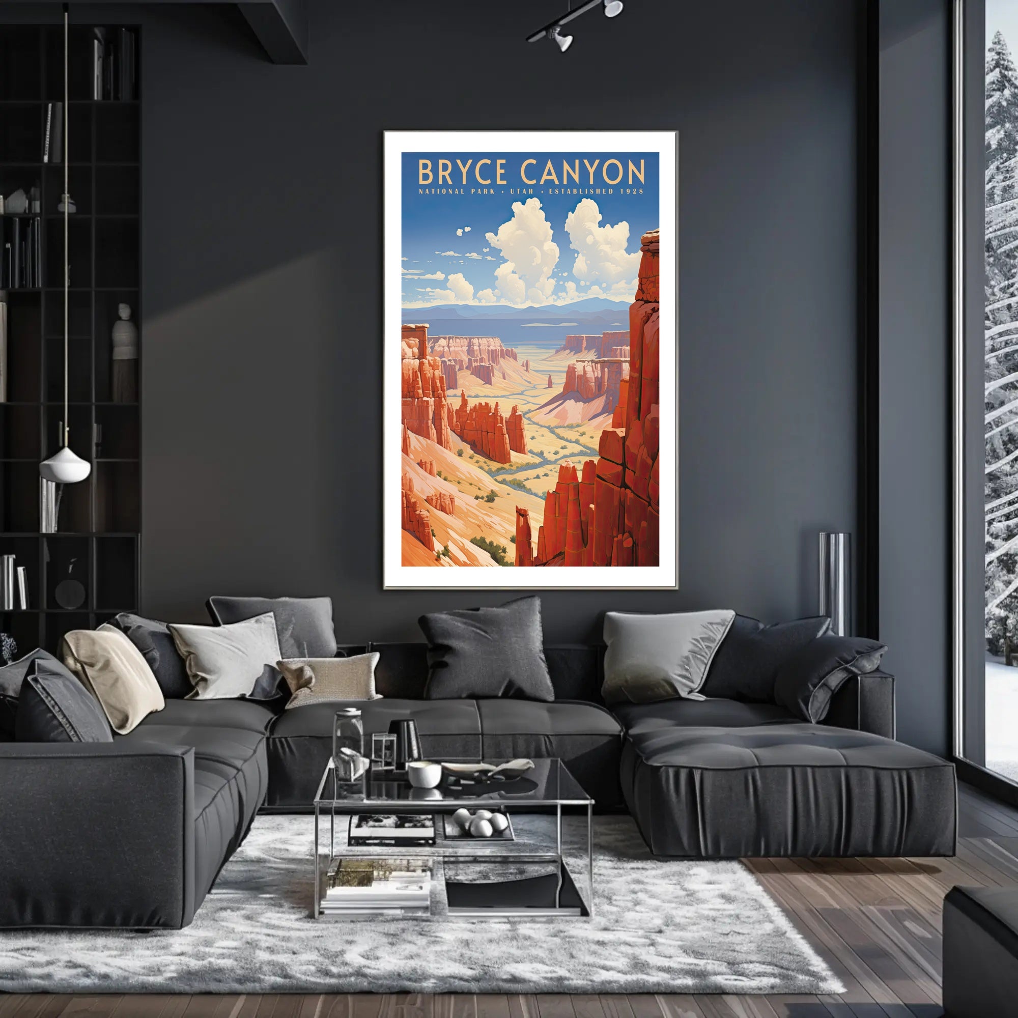Bryce Canyon National Park Travel Poster