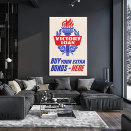 Victory Loan Bond Promotion Poster PosterGoat