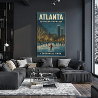 Atlanta Winter Wonderland Poster