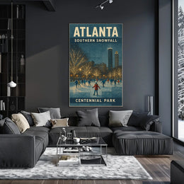 Atlanta Winter Wonderland Poster