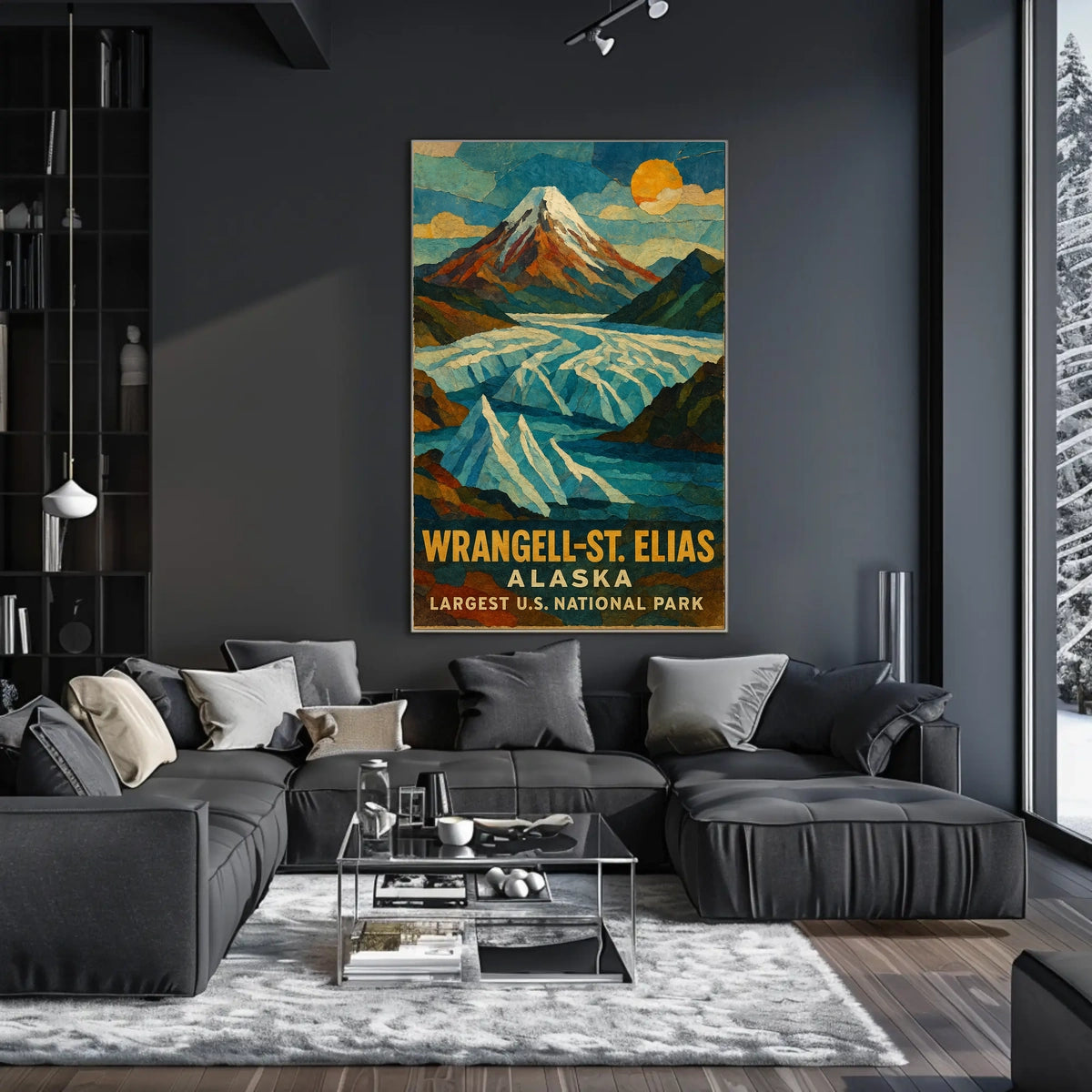 Wrangell-St. Elias National Park Poster