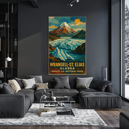 Wrangell-St. Elias National Park Poster