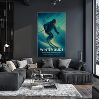 Winter Glide Poster