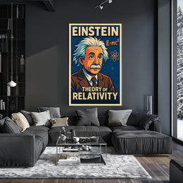 Einstein Theory Of Relativity Poster