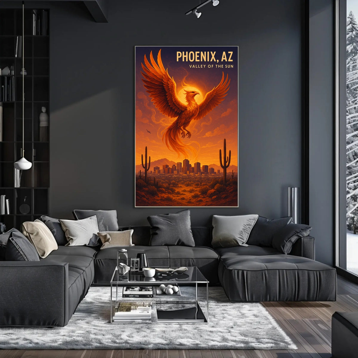 Phoenix, AZ Valley of the Sun Poster