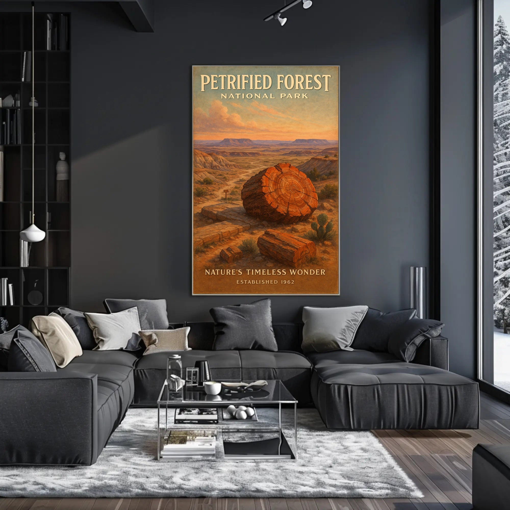 Petrified Forest National Park Wall Art Print