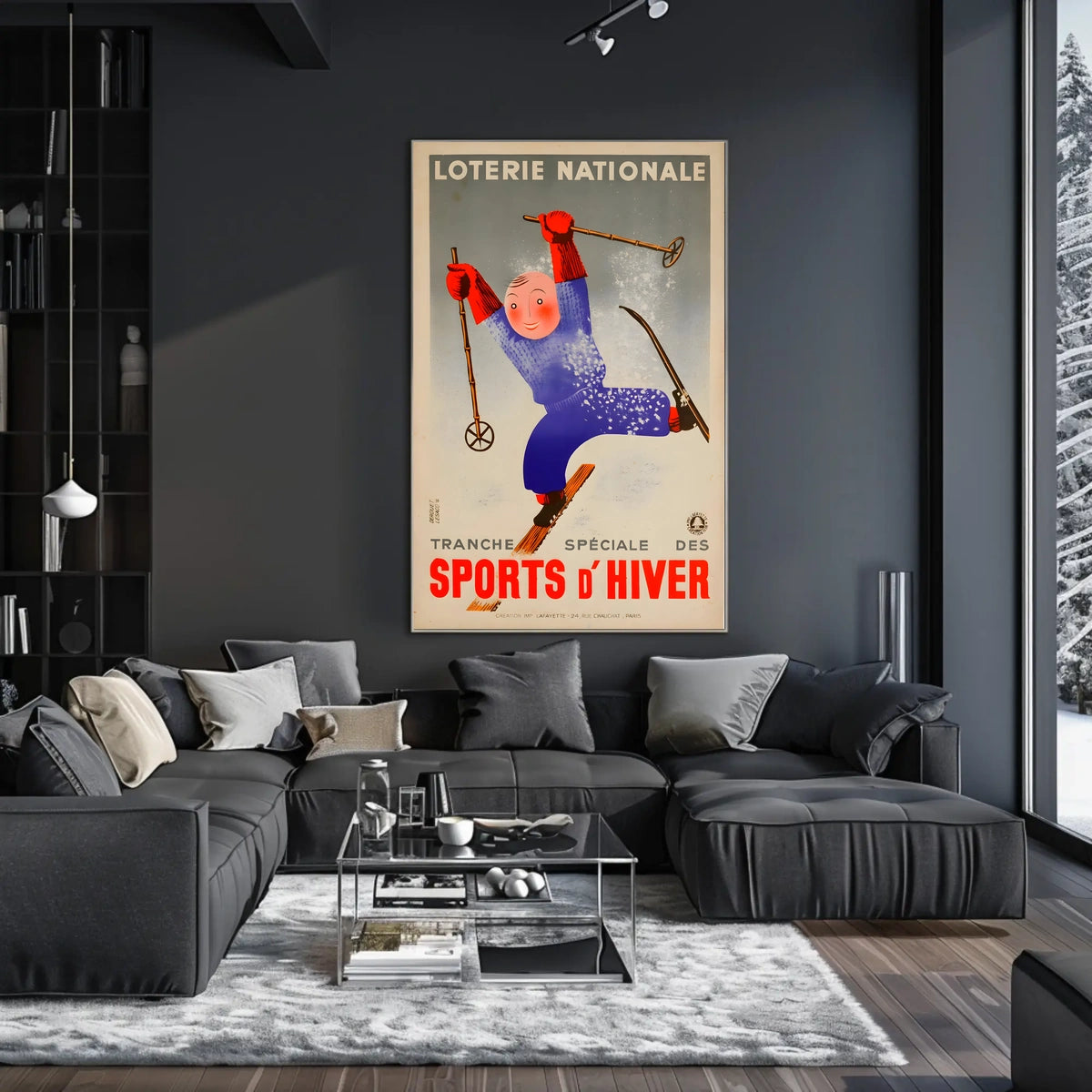Loterie Nationale Sports dHiver Poster