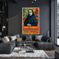 Saint Frances Xavier Cabrini Patron Of Poster