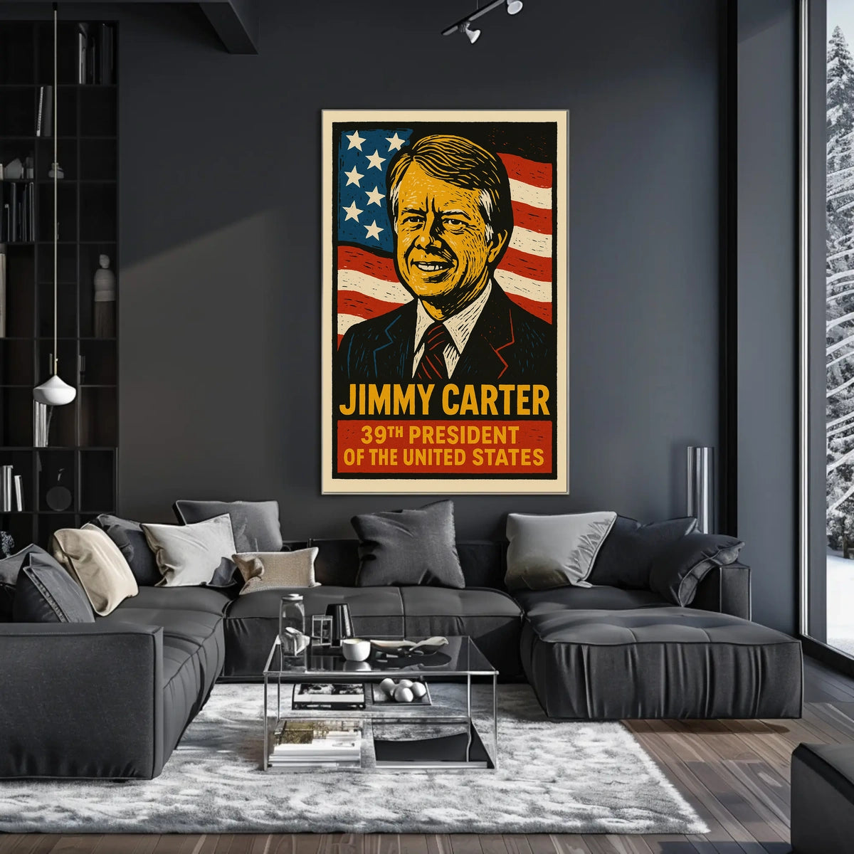 Jimmy Carter 39th President Poster