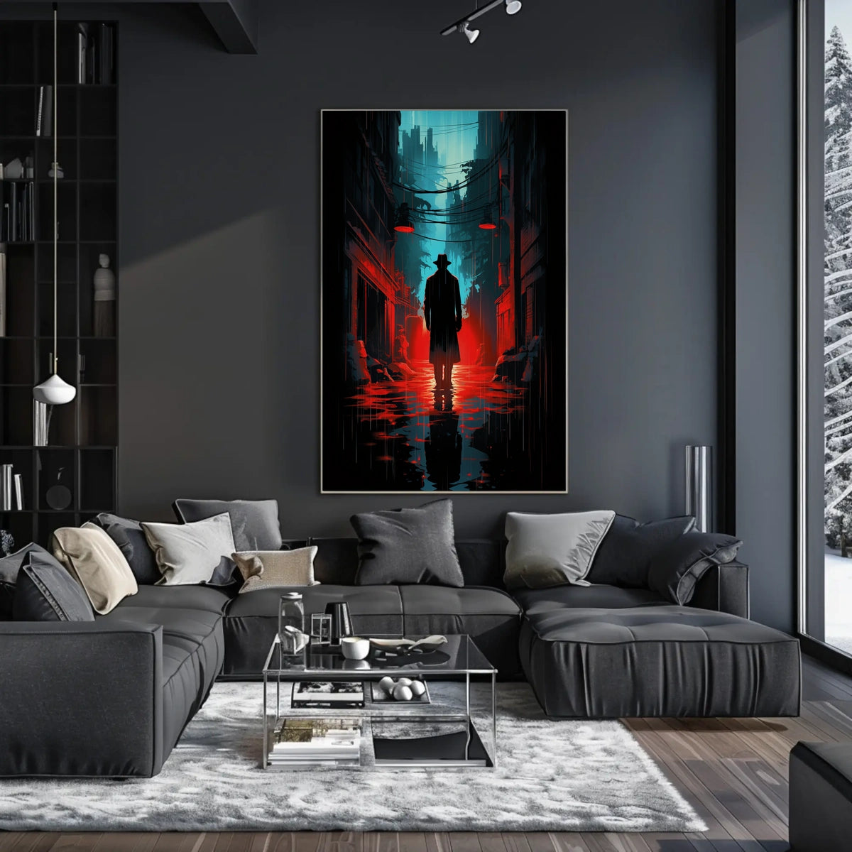 The Mysterious Alleyway Poster