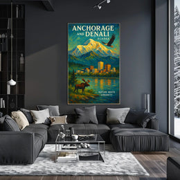 Anchorage and Denali Where Nature Meets Urbanity Description This Poster