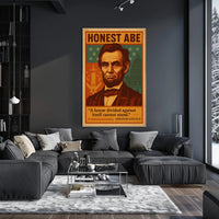 Abraham Lincoln "Honest Abe" Poster PosterGoat