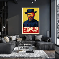 St. Damien of Molokai Poster