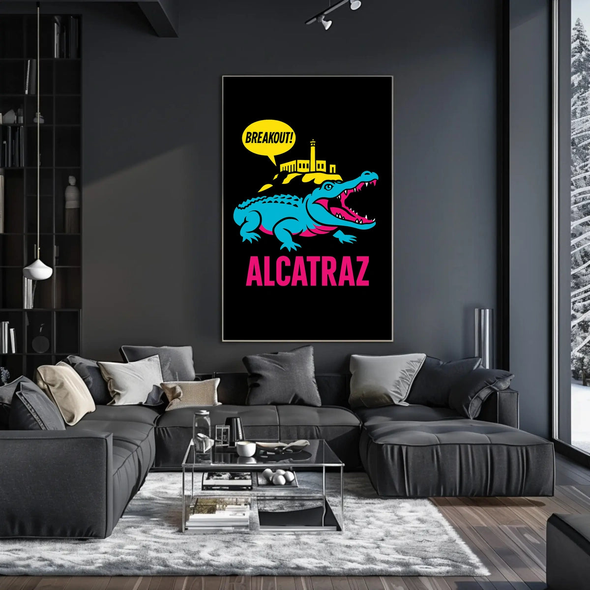 Breakout from Alcatraz Poster