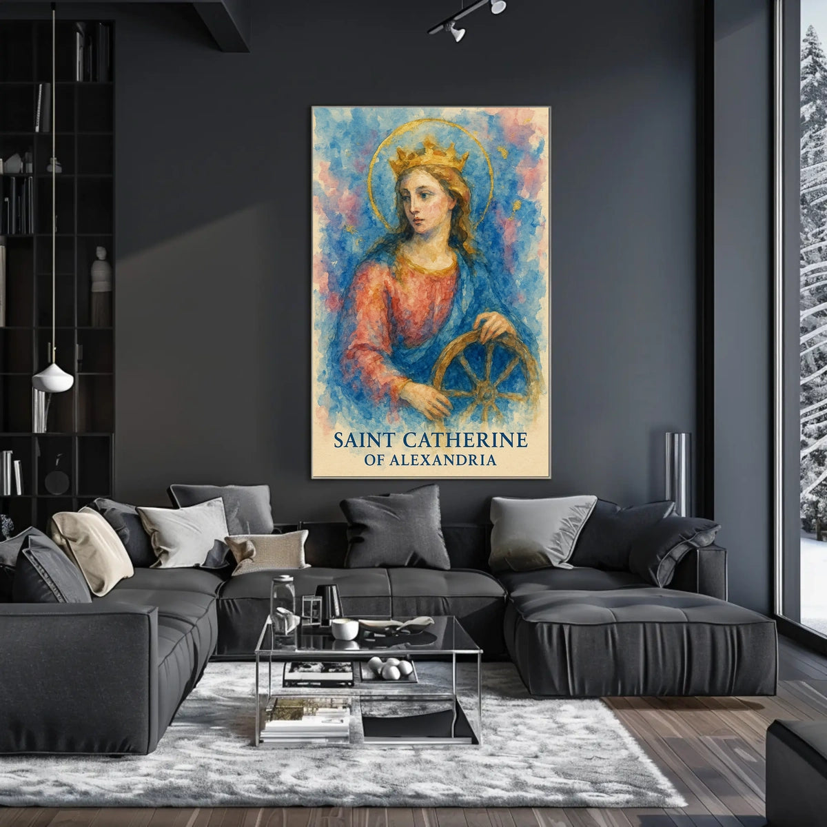 Saint Catherine of Alexandria Poster