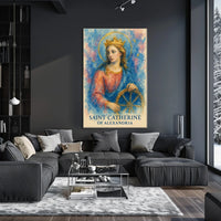 Saint Catherine of Alexandria Poster