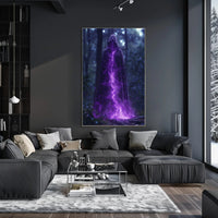 Enchanted Forest Specter Art Print Poster for Home Decor and Wanderlust Enthusiasts PosterGoat
