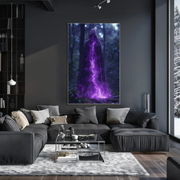 Enchanted Forest Specter Art Print Poster for Home Decor and Wanderlust Enthusiasts PosterGoat