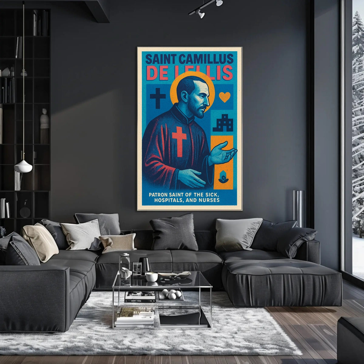 Saint Camillus De Lellis Poster