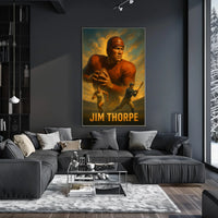 Jim Thorpe A Legendary Athlete Poster
