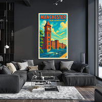 Manchester, New Hampshire Poster
