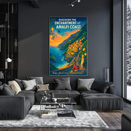 Discover the Enchantment of the Amalfi Coast Poster