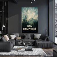 New Hampshire Wilderness Poster