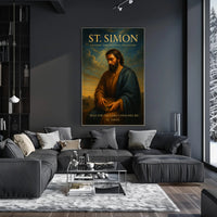 St. Simon A Journey Through Faith Poster