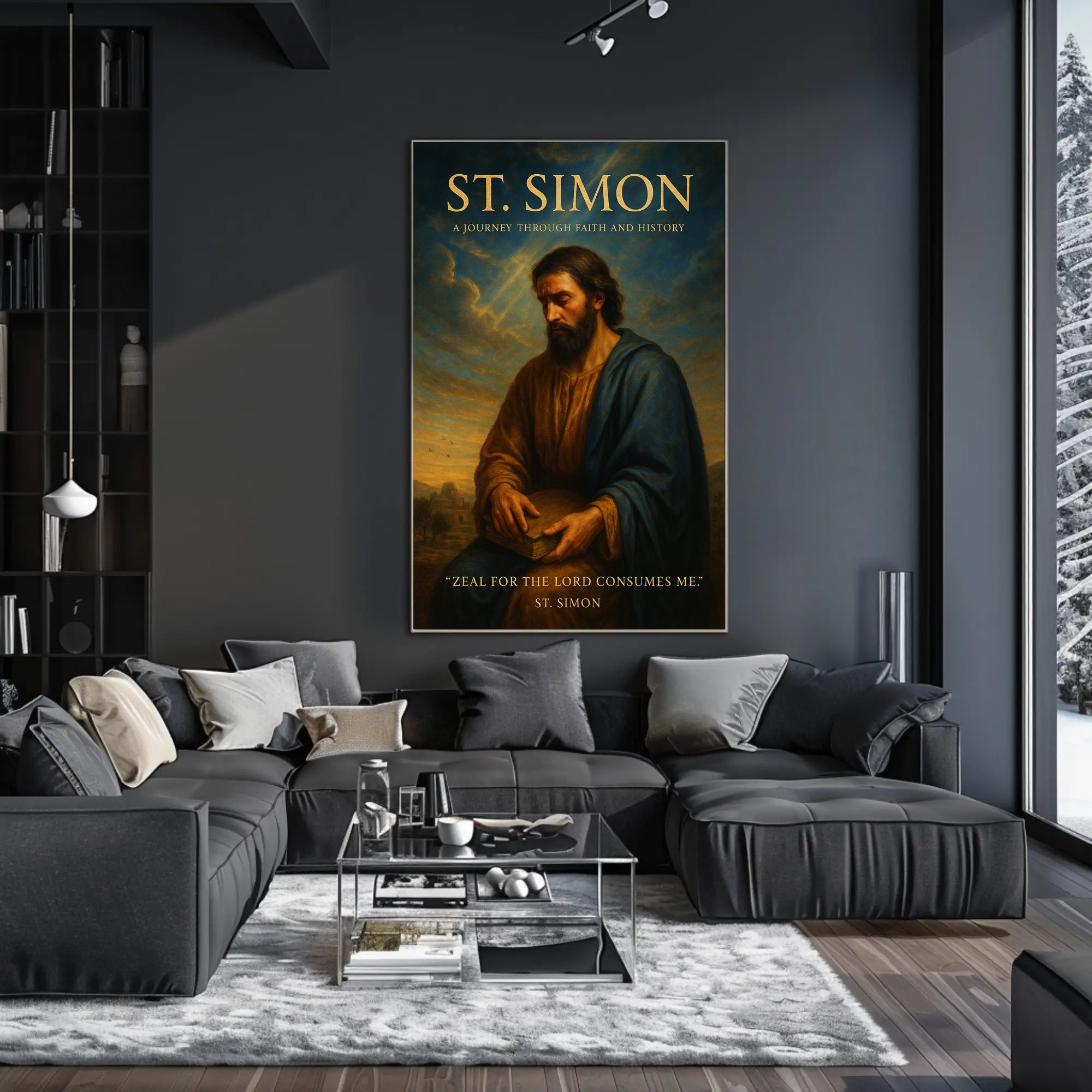 St. Simon A Journey Through Faith Poster